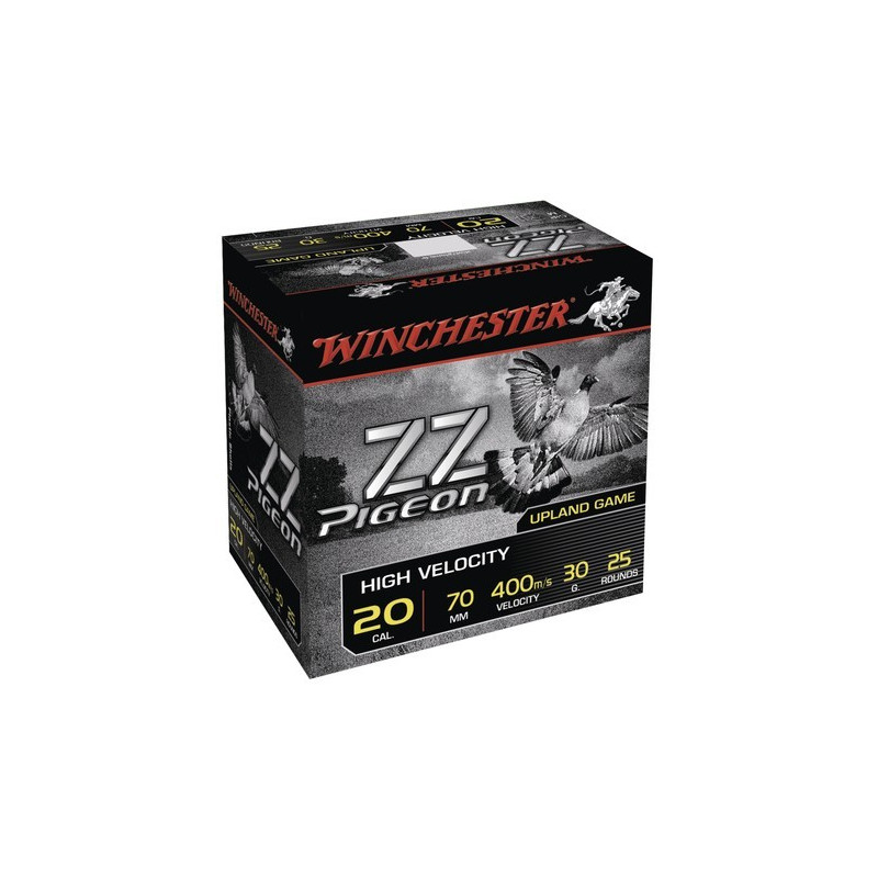 100 Cartouche zz pigeon 20-70, 1 6mm, 30g,p7.5