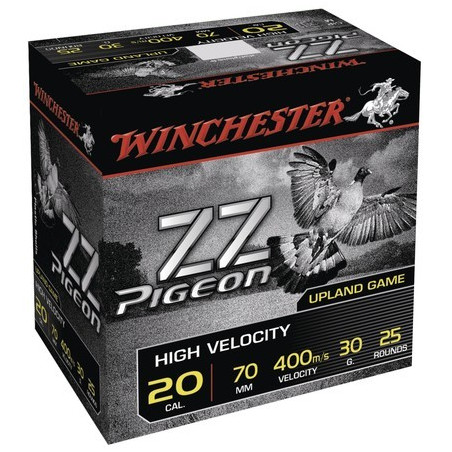 100 Cartouche zz pigeon 20-70, 1 6mm, 30g,p7.5