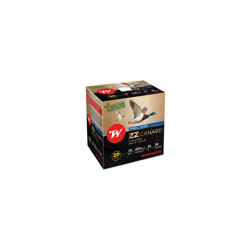 100 Winchester zz canard cal20/70 plomb 6