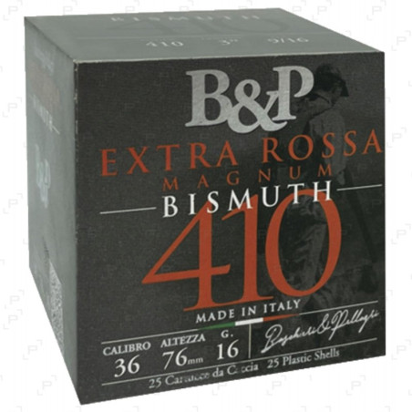 Cart. bismuth betp extra rossa 410 mag