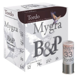 250 Cart betp mygra tordo cal 12 n° 9.5