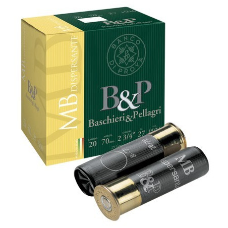 100 Cart. betp mb dispersante cal. 20 / 70 mm n° 9,5 27 g dispersante bte 25