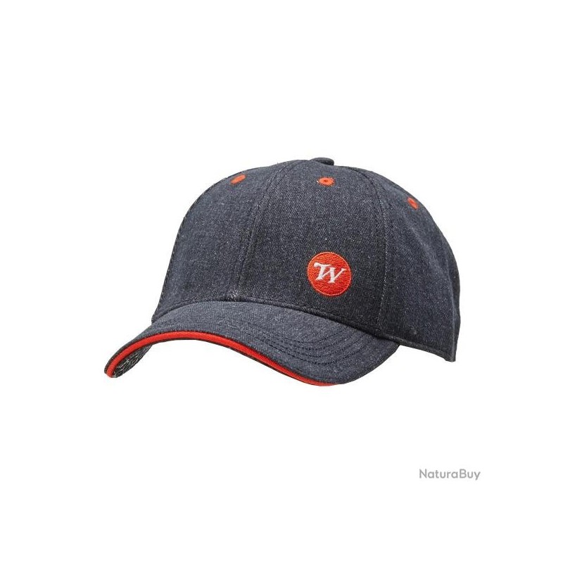 Casquette winchester w, noir/rouge