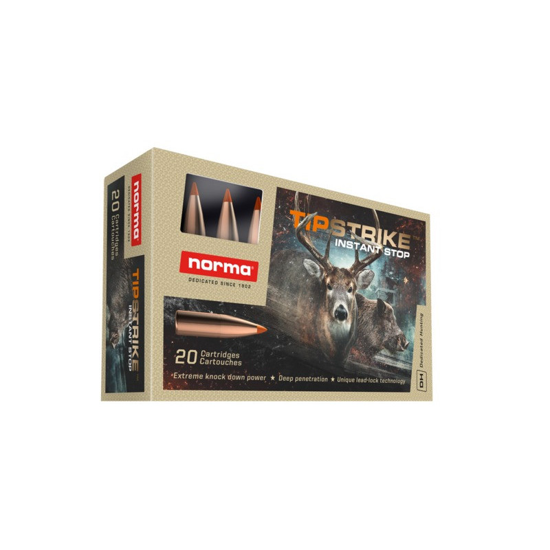 40 Cart norma .308 win 9.7g 150gr tipstrike bte 20