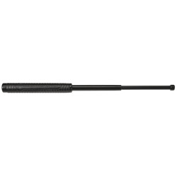 Matraque télescopique Pierre Supper Manche Caoutchouc Tige Acier 51Cm