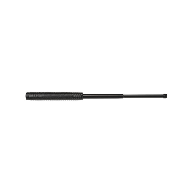 Matraque télescopique Pierre Supper Manche Caoutchouc Tige Acier 51Cm