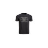T-shirt a manches courtes trigger press - taille m - gris
