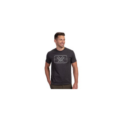 T-shirt a manches courtes trigger press - taille m - gris