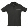 Polo pisteur noir homme t2xl
