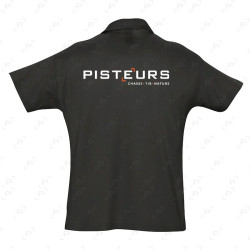 Polo pisteur noir homme t2xl