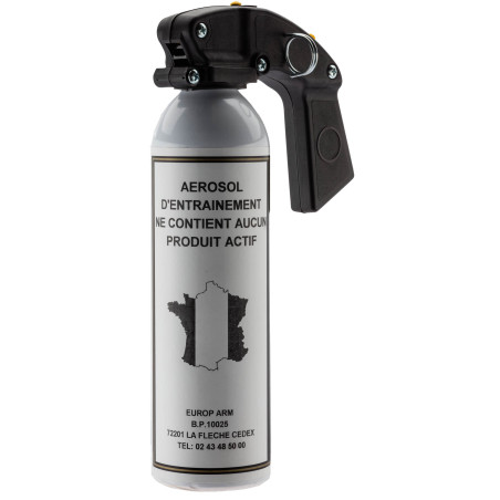Aérosol d'entraînement 300 ml - gaz inerte + poignée