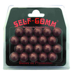 40 Billes caoutchoucs sapl 18mm