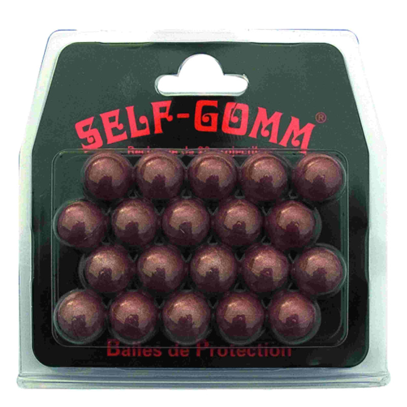 40 Billes caoutchoucs sapl 18mm