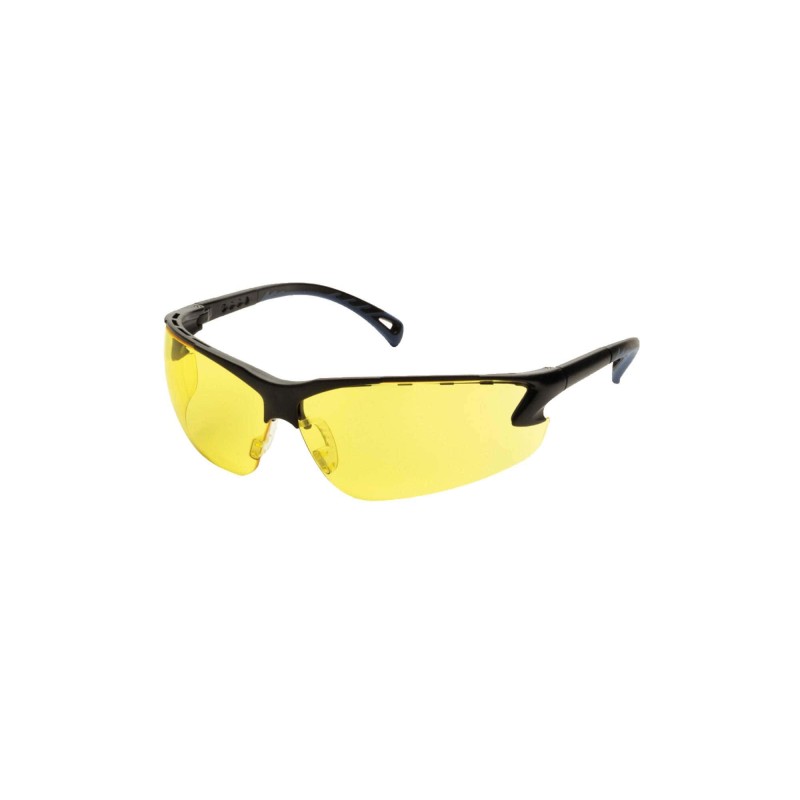 Lunettes de protection jaune et noire