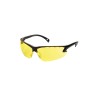 Lunettes de protection jaune et noire