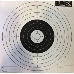 Carton cible ux 14x14 par 100