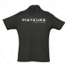 Polo pisteur homme noir t l
