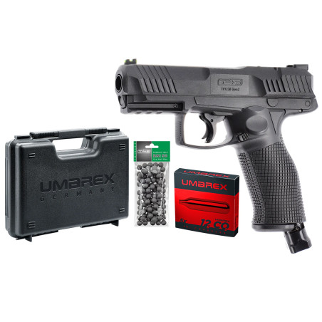 Pack p.a.t. t4e tpx 50 gen2 cal 50 - 19,9 j (100 billes acier, 5 co2, mallette)