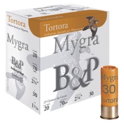 Cart. betp mygra tortora 20 cal. 20 / 70 mm n° 7,5