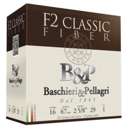 Cart. betp f2 classic fiber 16 cal. 16 / 67 mm n° 6