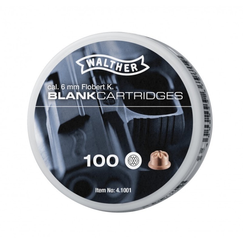 Cart 6 mm flobert a blanc walther x100