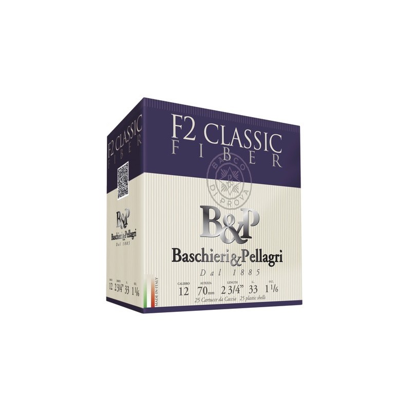 Cart. betp f2 classic fiber 12 cal. 12 / 70 mm n° 5