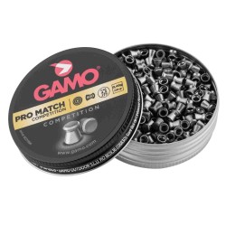 Plombs gamo pro match lisse 500x100 4,5 100 boites