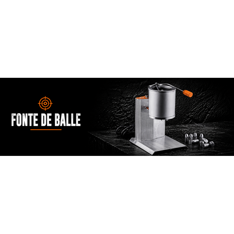 Fonte de balles plomb — Moules LEE, fondoir | Castel'Armes